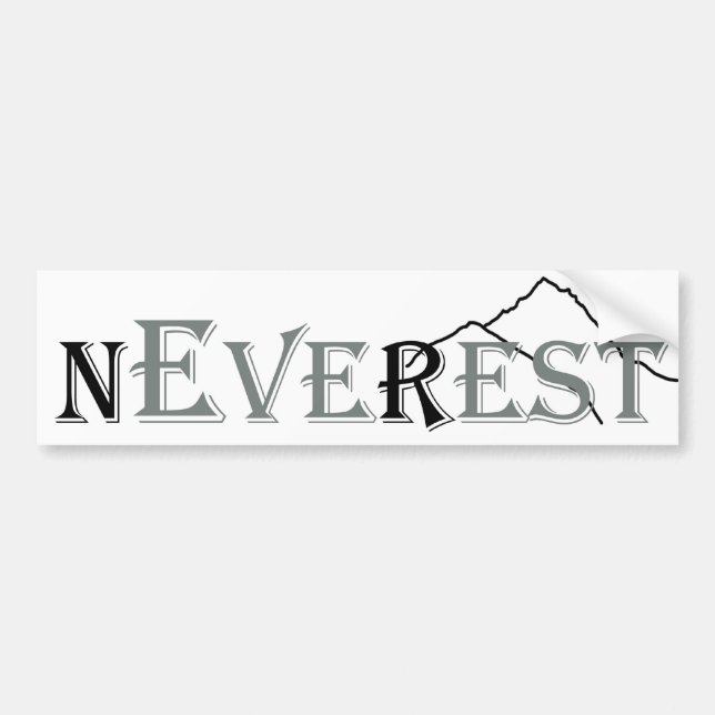 Adesivo Para Carro Nunca-Nunca-Resto (Frente)
