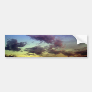 Adesivo Para Carro Nuvens ao pôr do sol