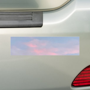 Adesivo Para Carro Nuvens rosa personalizáveis