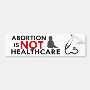 Adesivo Para Carro O aborto NÃO é um autocolante para o tratamento