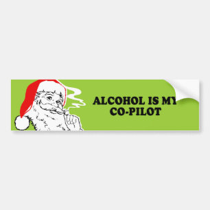 Adesivo Para Carro O ÁLCOOL É MEU t-shirt do COPILOTO