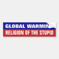 O aquecimento global é a religião do estúpido