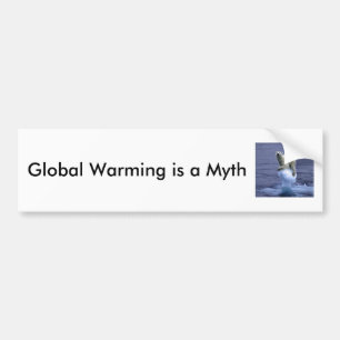 Adesivo Para Carro O aquecimento global é um mito