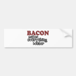 Adesivo Para Carro o bacon faz tudo melhor