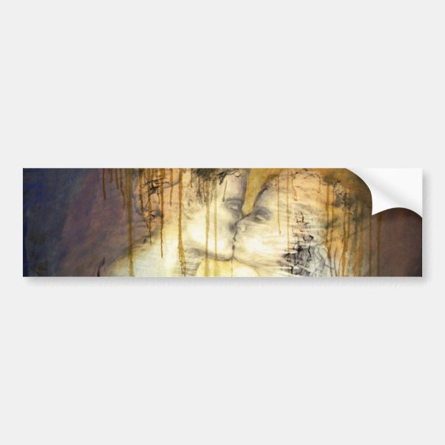 Adesivo Para Carro O Beijo (Frente)