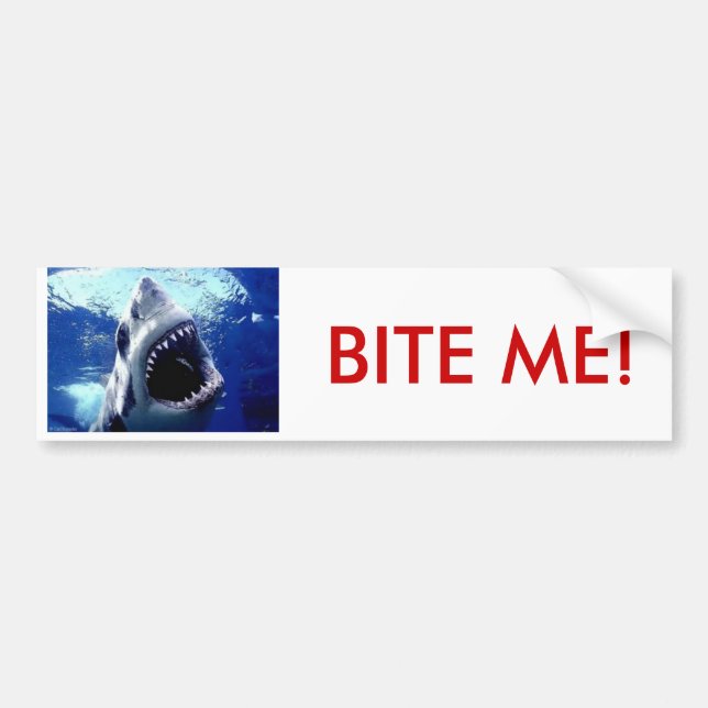 Adesivo Para Carro o biteme 2, MORDE-ME! (Frente)