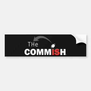 Adesivo Para Carro O Bumper de Futebol da Comish Fantasy