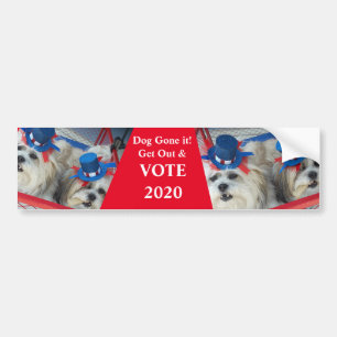Adesivo Para Carro O Cachorro Do Bumper Fez Isso! VOTAÇÃO