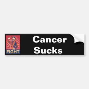 Adesivo Para Carro O cancer suga
