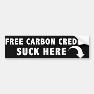 Adesivo Para Carro O carbono livre credita o autocolante no vidro