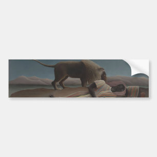Adesivo Para Carro O cigano adormecido de Henri Rousseau