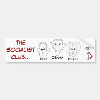 ADESIVO PARA CARRO O CLUBE SOCIALISTA
