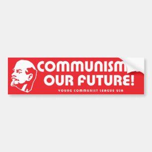 Adesivo Para Carro O "comunismo é nosso futuro!" YCLUSA