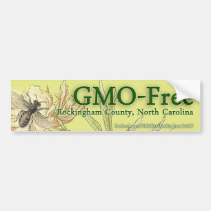 Adesivo Para Carro O Condado de Rockingham GMO-Livre, autocolante no