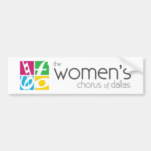 Adesivo Para Carro O coro das mulheres do logotipo de Dallas