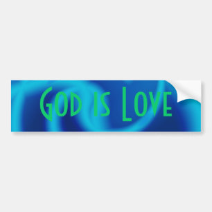 Adesivo Para Carro O deus é amor