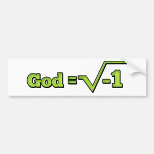 Adesivo Para Carro O deus é imaginário