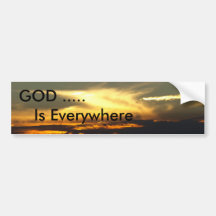 O DEUS está em toda parte por do sol inspirado