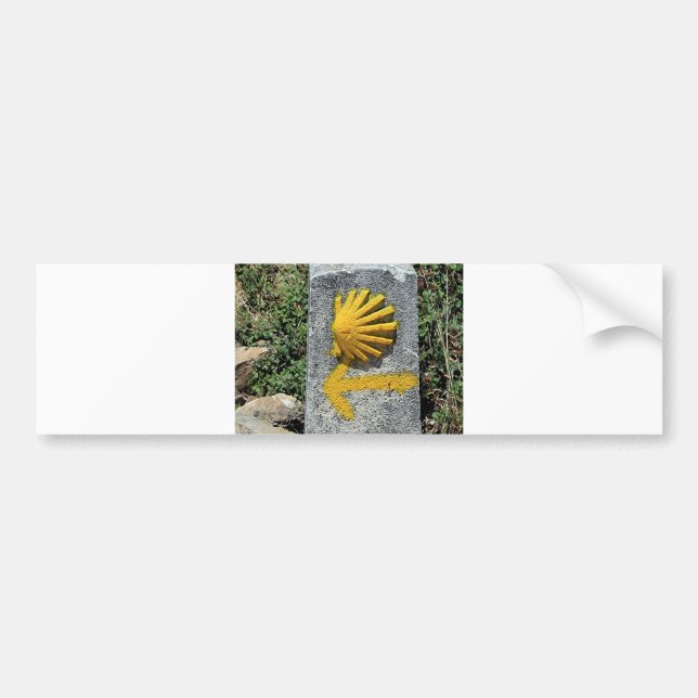 Adesivo Para Carro O escudo e a seta do EL Camino assinam, espanha (Frente)