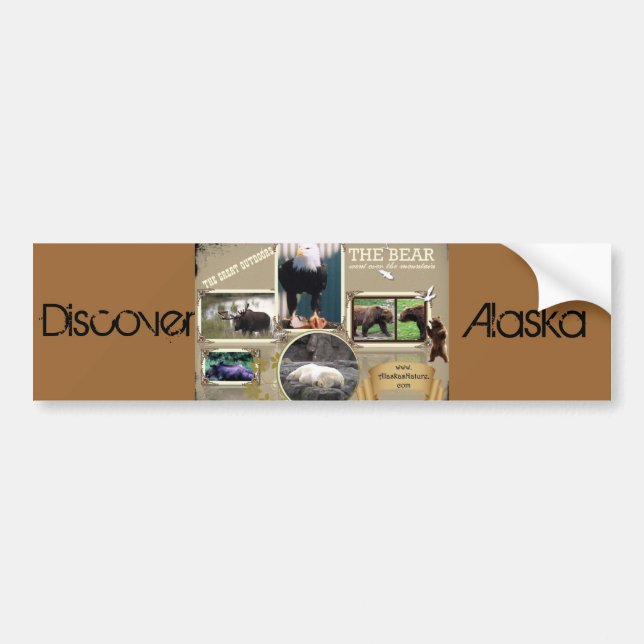 Adesivo Para Carro O Excelente ao ar livre no Alasca (Frente)