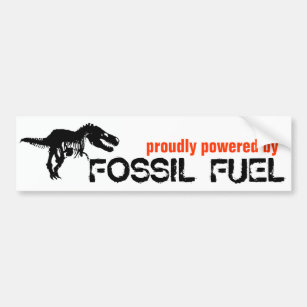 Adesivo Para Carro O fóssil abasteceu 2