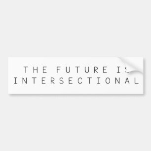 Adesivo Para Carro O futuro é Intersectional