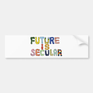 ADESIVO PARA CARRO O FUTURO É TEMPORAL