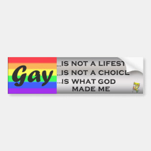 Adesivo Para Carro O gay é