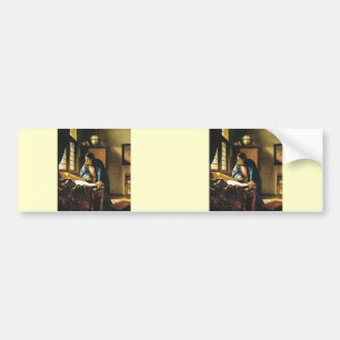 Adesivo Para Carro O geógrafo de Johannes Vermeer (cerca de 1669)