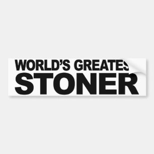 Adesivo Para Carro O grande Stoner do mundo