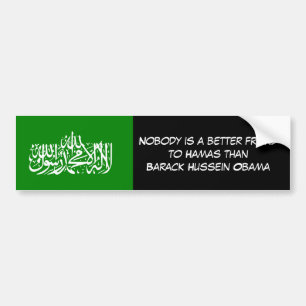 Adesivo Para Carro o hamasliberationflag, ninguém é um friendt