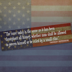 Adesivo Para Carro O homem será governado pela pequena elite