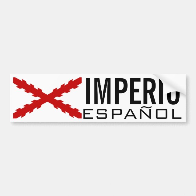 ADESIVO PARA CARRO O IMPÉRIO ESPANHOL (Frente)
