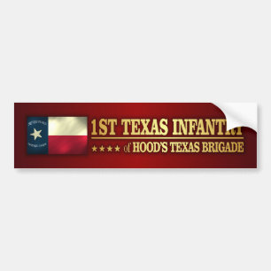Adesivo Para Carro ø Infantaria de Texas (BA2)