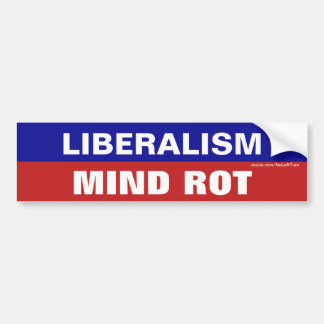Adesivo Para Carro O Liberalismo É Um Rota Da Mente