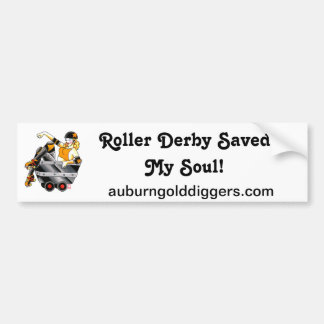 Adesivo Para Carro O rolo Derby salvar meu autocolante no vidro