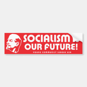 Adesivo Para Carro O "socialismo é nosso futuro!" YCLUSA