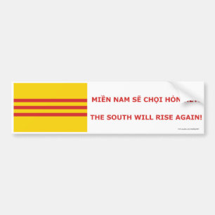 Adesivo Para Carro O sul aumentará outra vez! Vietnam sul, de que é