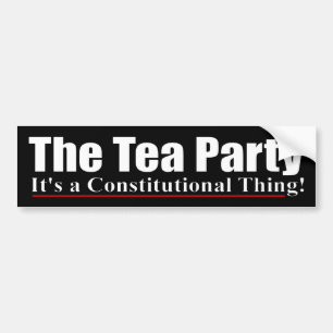 Adesivo Para Carro O tea party