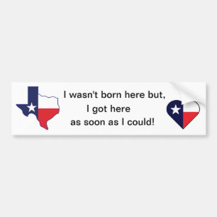 Adesivo Para Carro O Texas Chegou Aqui Assim Que Pude