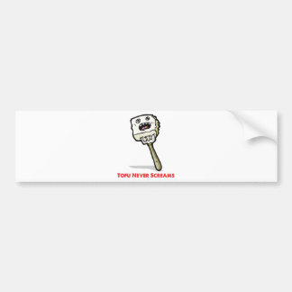 Adesivo Para Carro O Tofu nunca grita