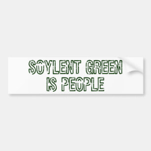 Adesivo Para Carro O verde de Soylent é pessoas do autocolante no