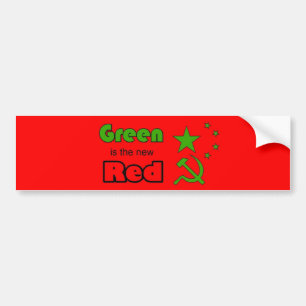 Adesivo Para Carro O verde é o vermelho novo