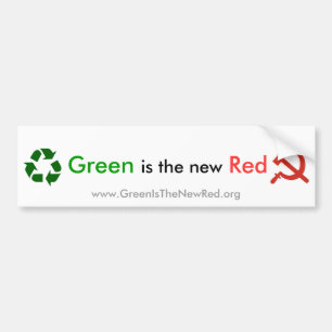 Adesivo Para Carro O verde é o vermelho novo
