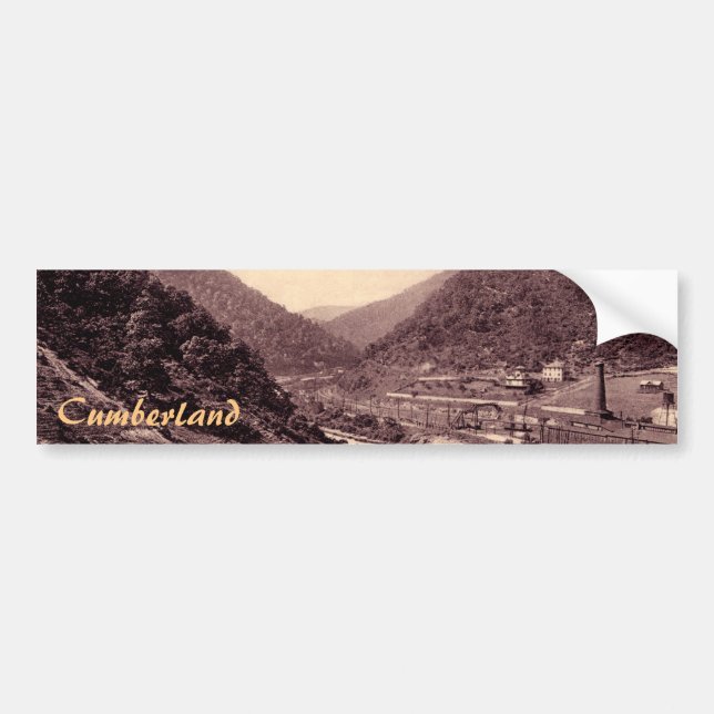 Adesivo Para Carro O Vintage Cumberland Bumper Sticker (Frente)