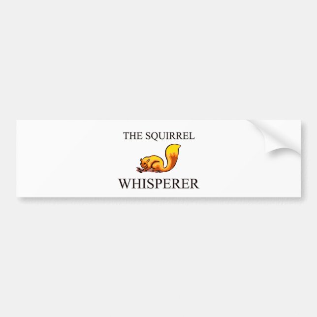 Adesivo Para Carro O Whisperer do esquilo (Frente)