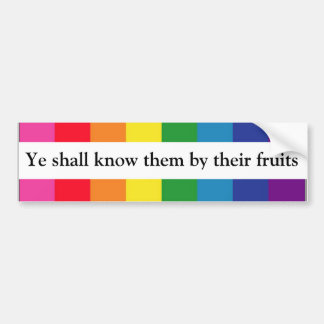 Adesivo Para Carro O YE sabê-los-á por suas frutas -- 7:16 de Matt