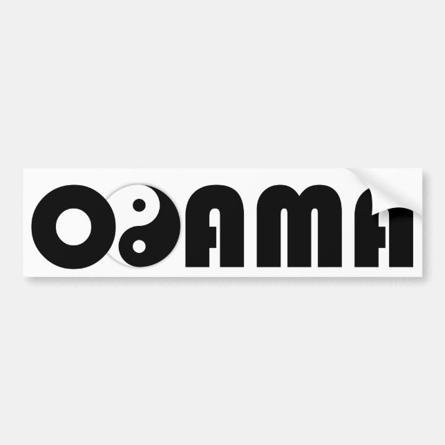 ADESIVO PARA CARRO OBAMA (Frente)