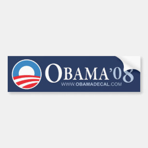 ADESIVO PARA CARRO OBAMA '08