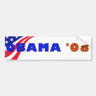 Adesivo Para Carro Obama 08